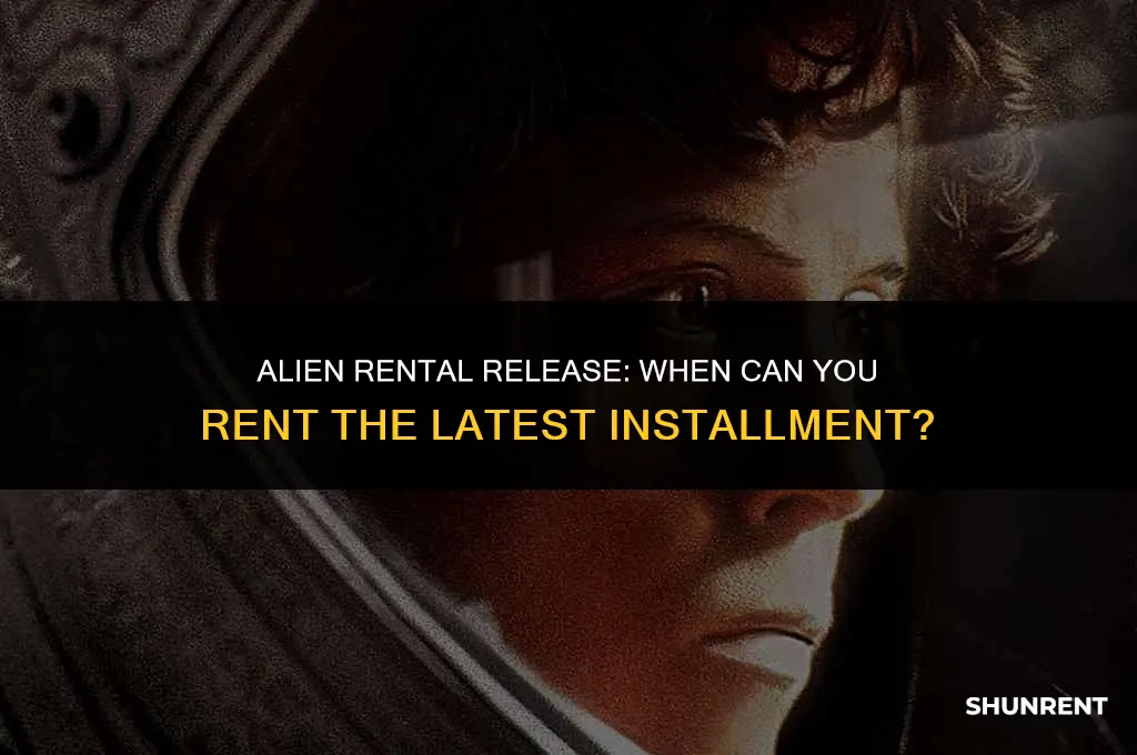 when does alien come out to rent