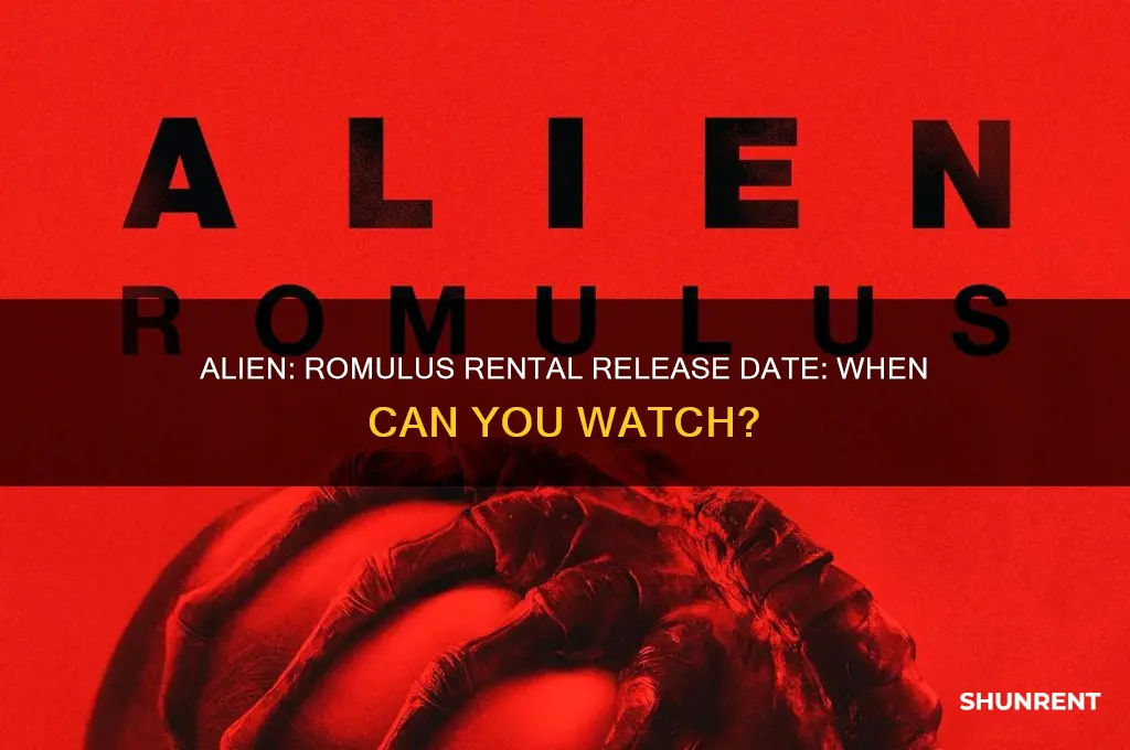 when does alien romulus come out to rent