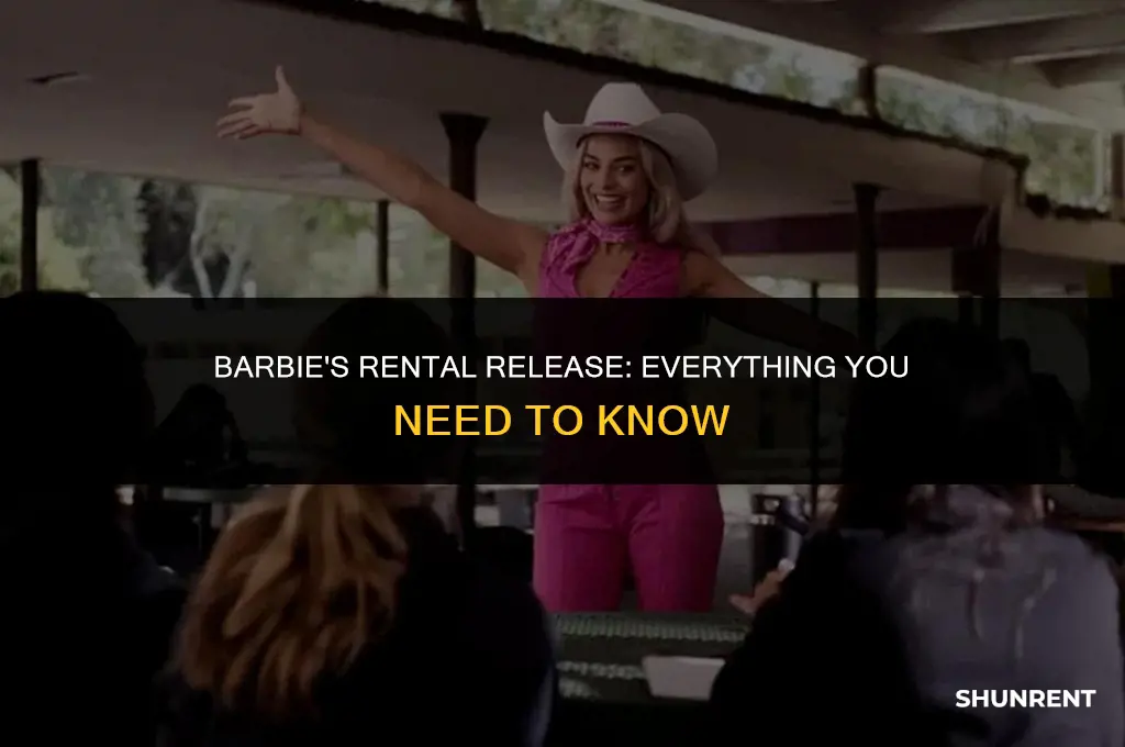 when does barbie come out for rent