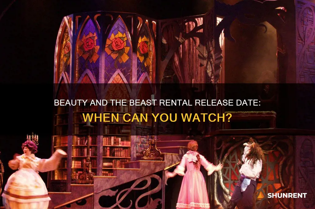 when does beauty and the beast come out to rent