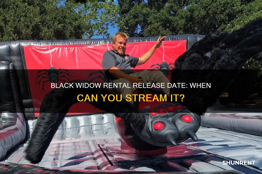 when does black widow come out to rent