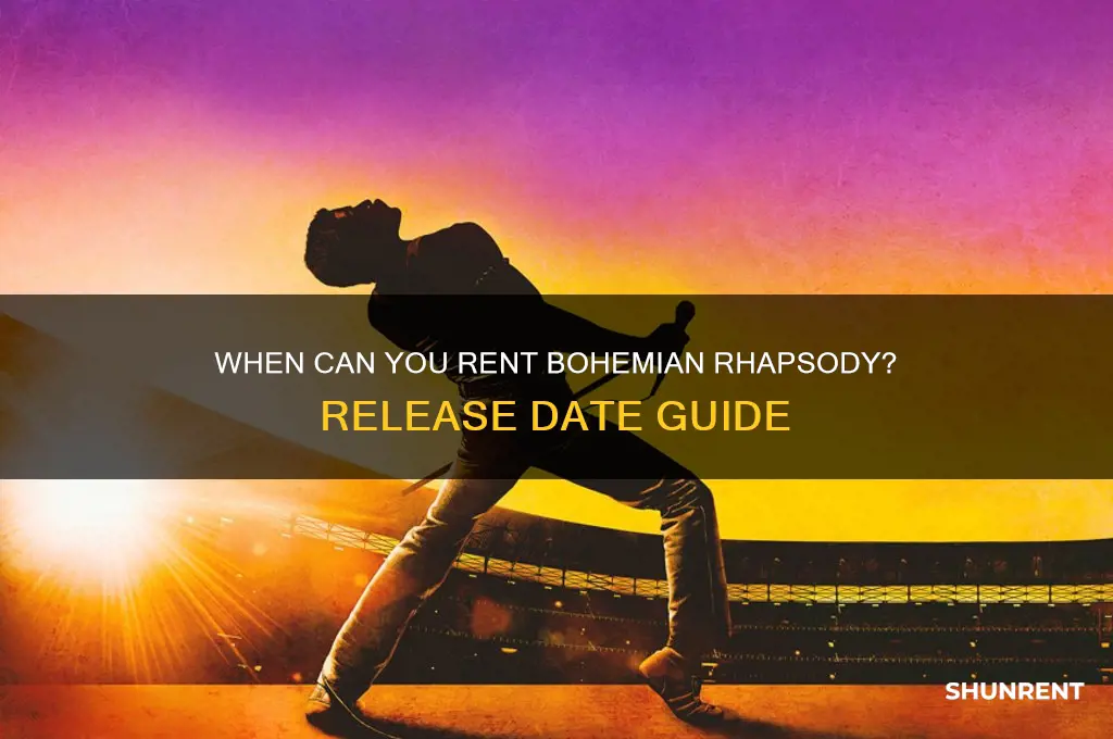 when does bohemian rhapsody come out for rent