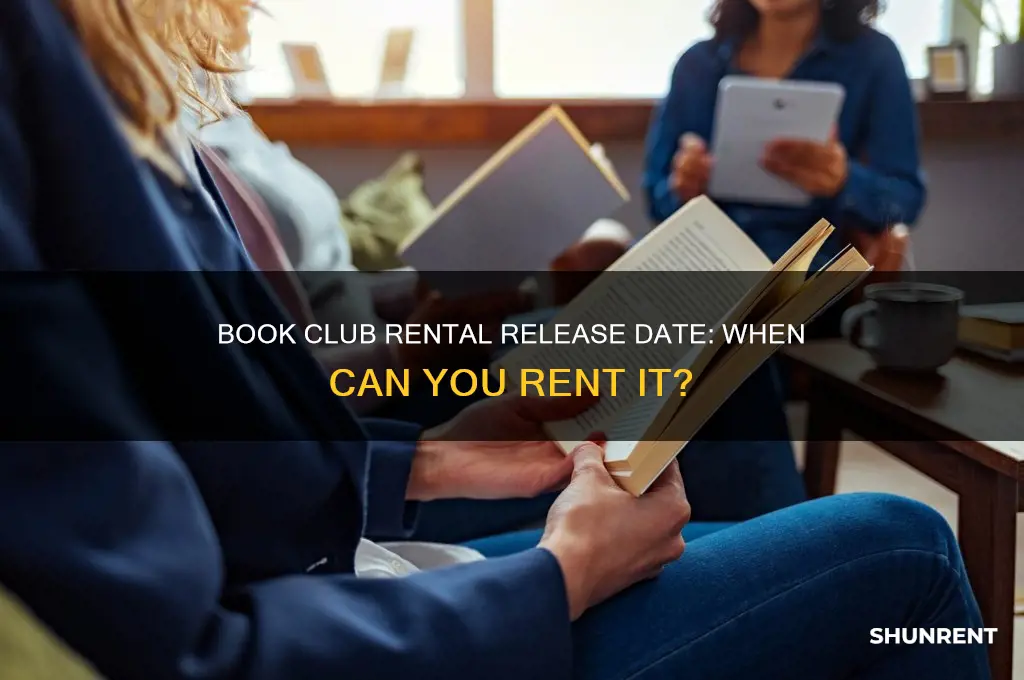 when does book club come out to rent
