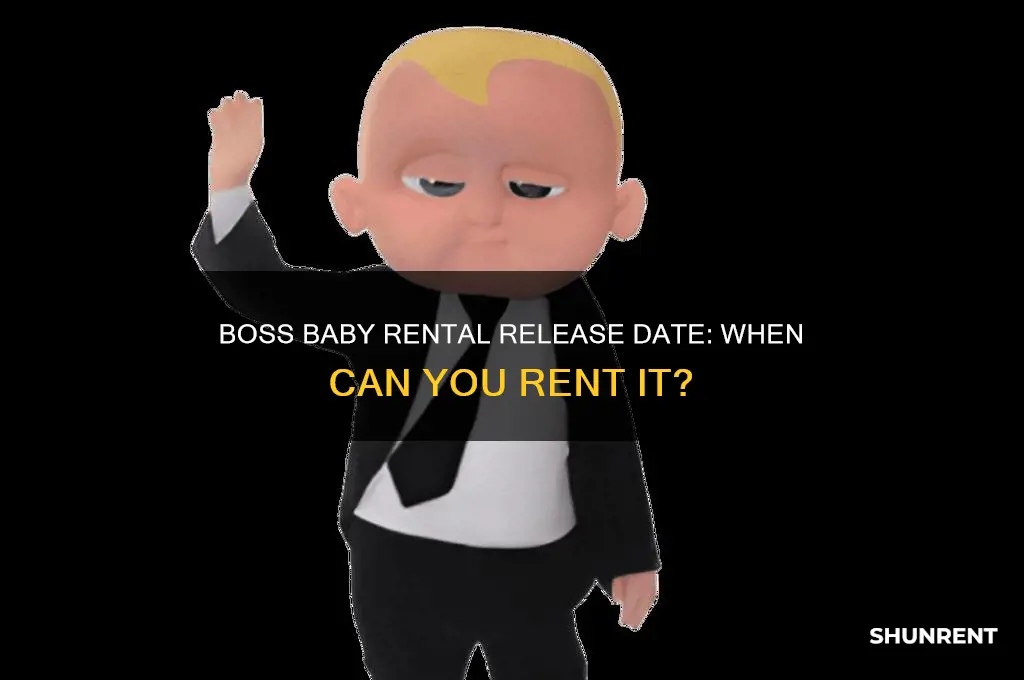 when does boss baby come out to rent