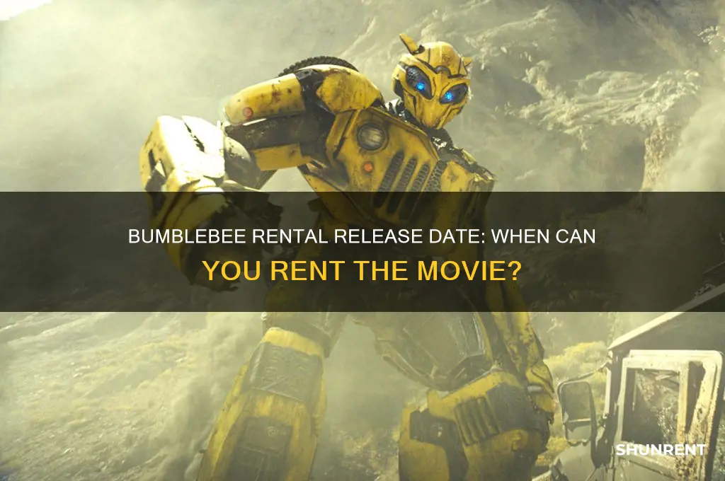 when does bumble bee come out to rent