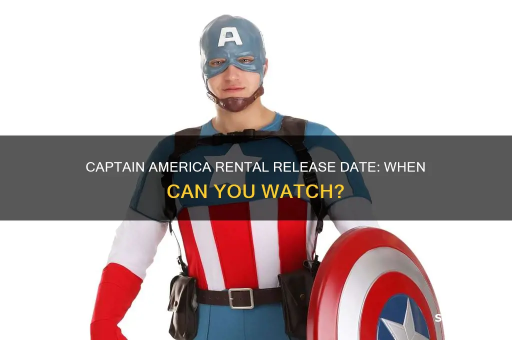 when does captain america come out to rent