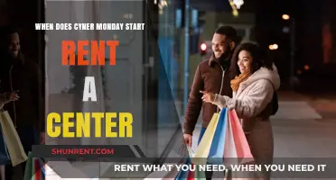 Cyber Monday Deals at Rent-A-Center: Start Date Revealed