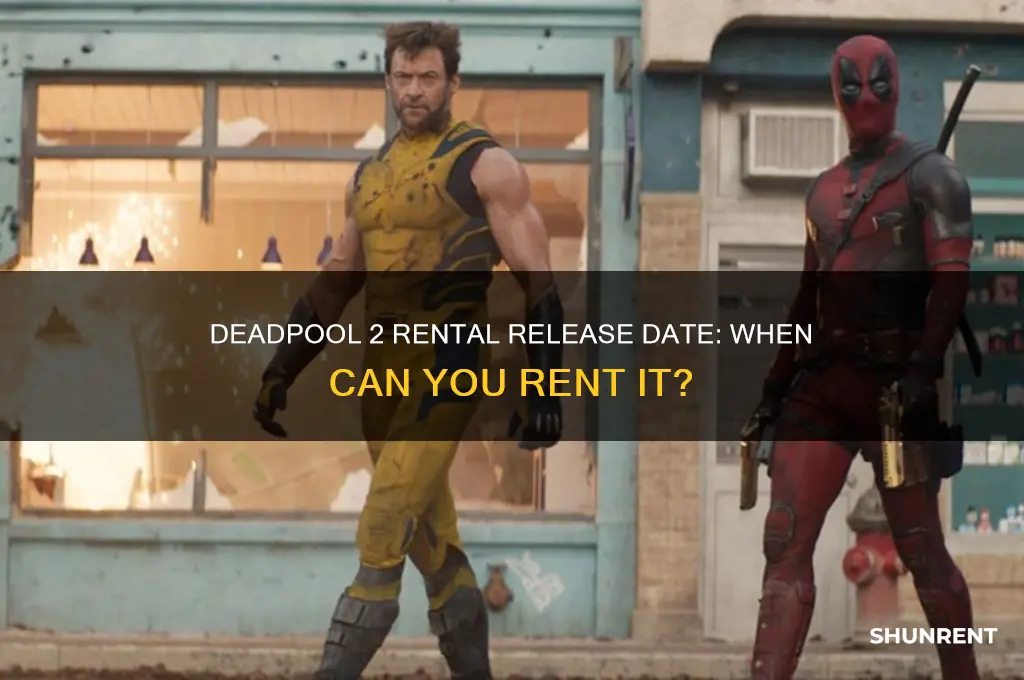 when does deadpool 2 come out for rent