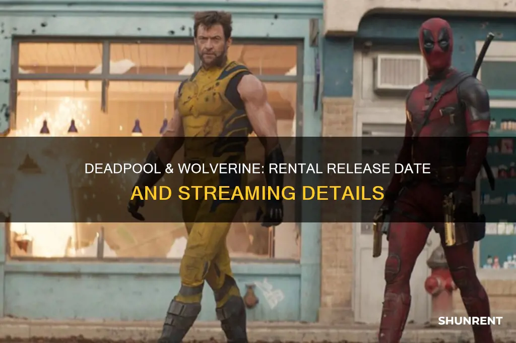 when does deadpool and wolverine become available to rent