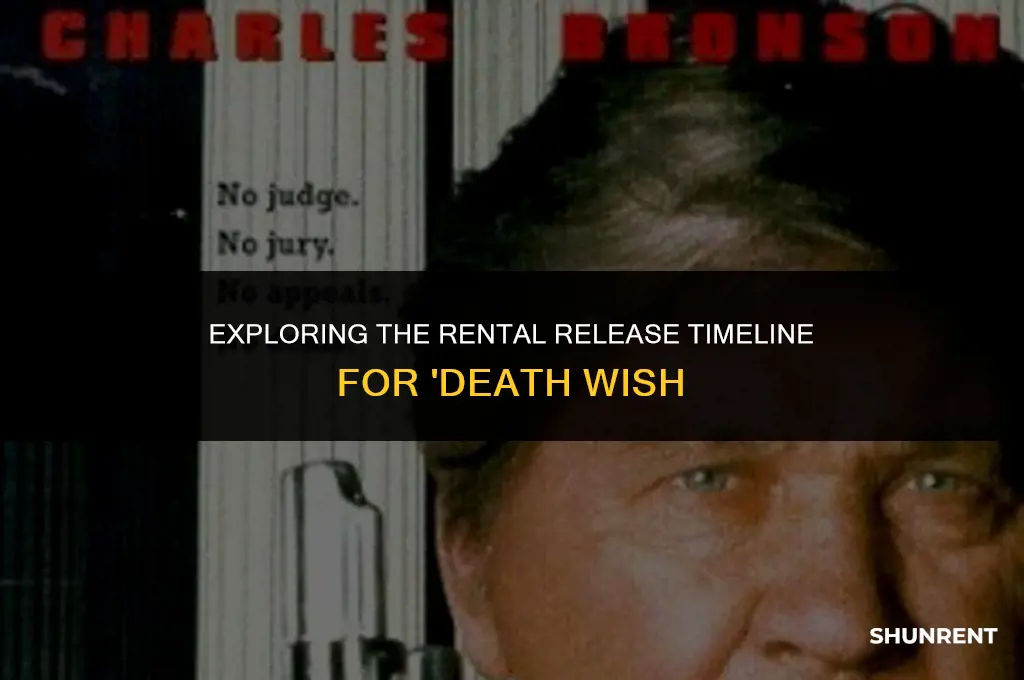 when does death wish go to rent