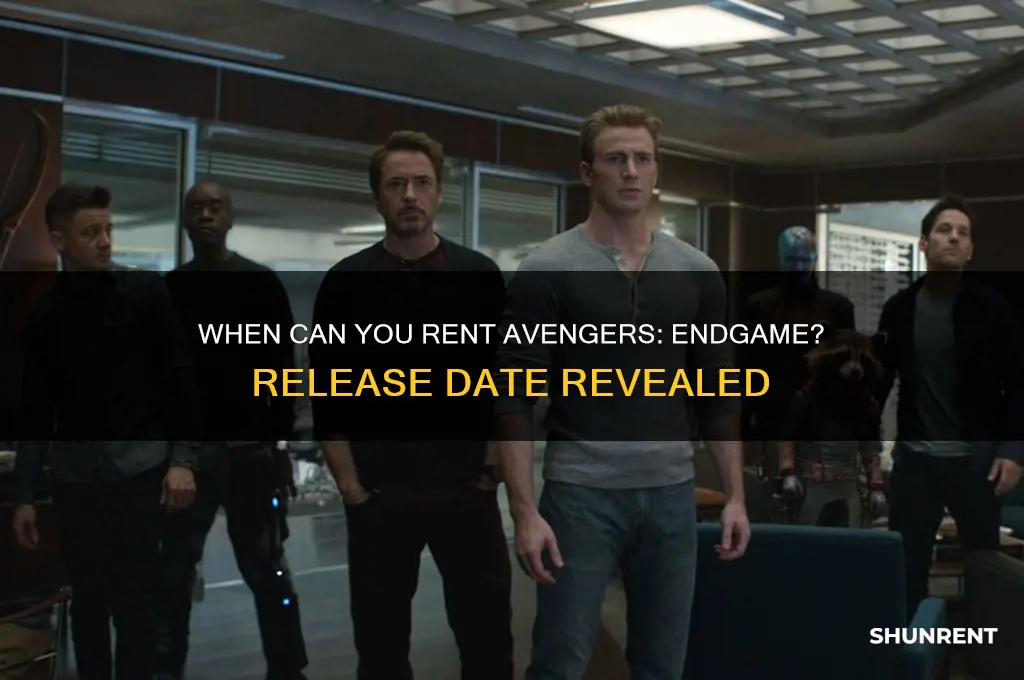 when does end game come out to rent