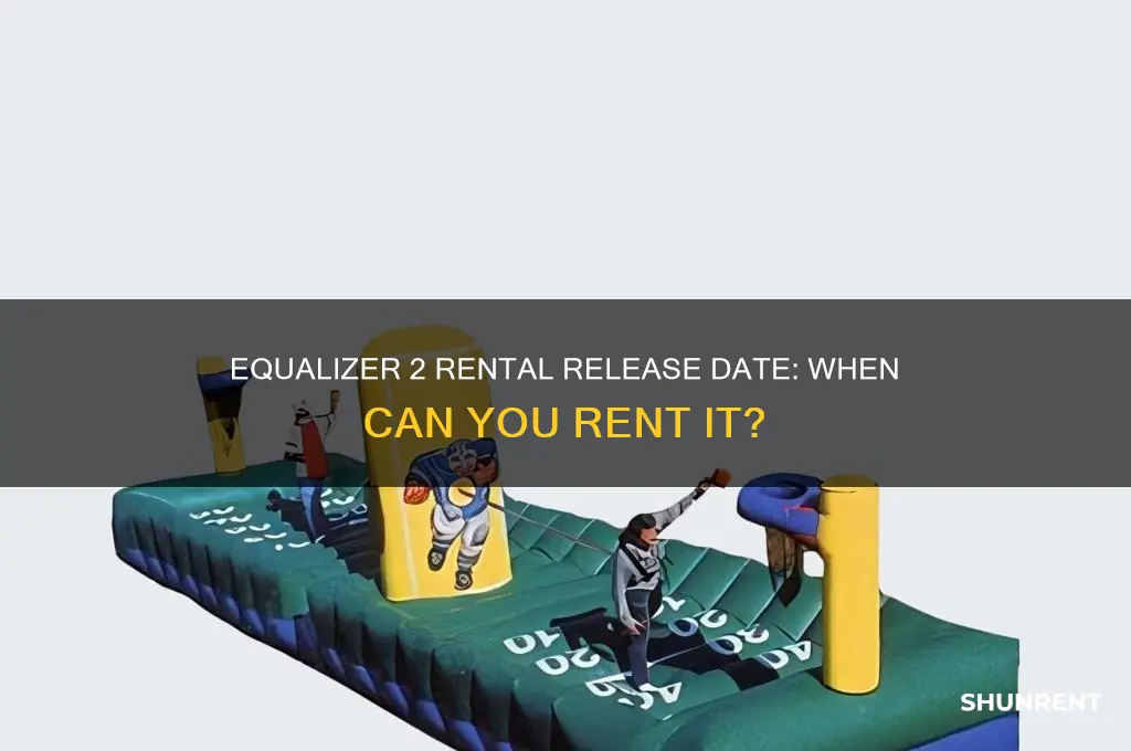 when does equalizer 2 come out for rent