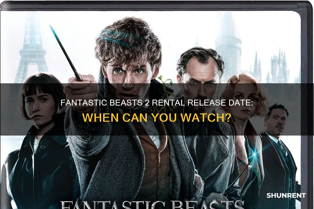 when does fantastic beasts 2 come out to rent