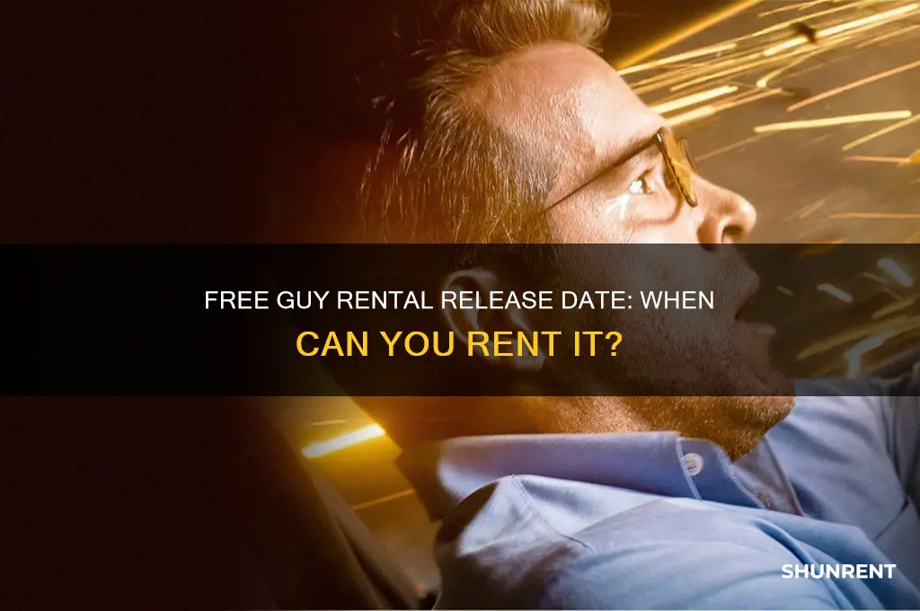 when does free guy come out for rent