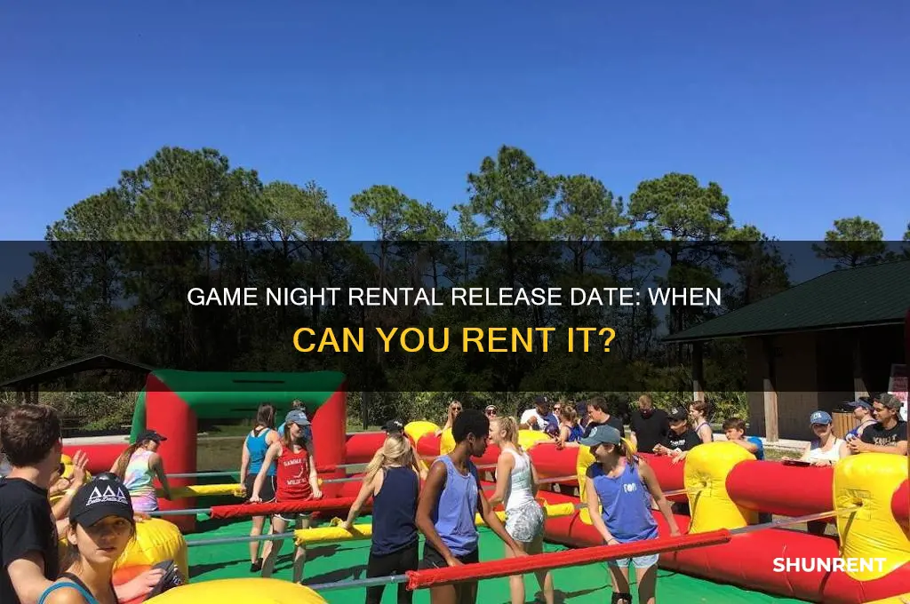 when does game night come out to rent