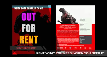 Unleashing the King of Monsters: Godzilla's Rental Release Date Revealed