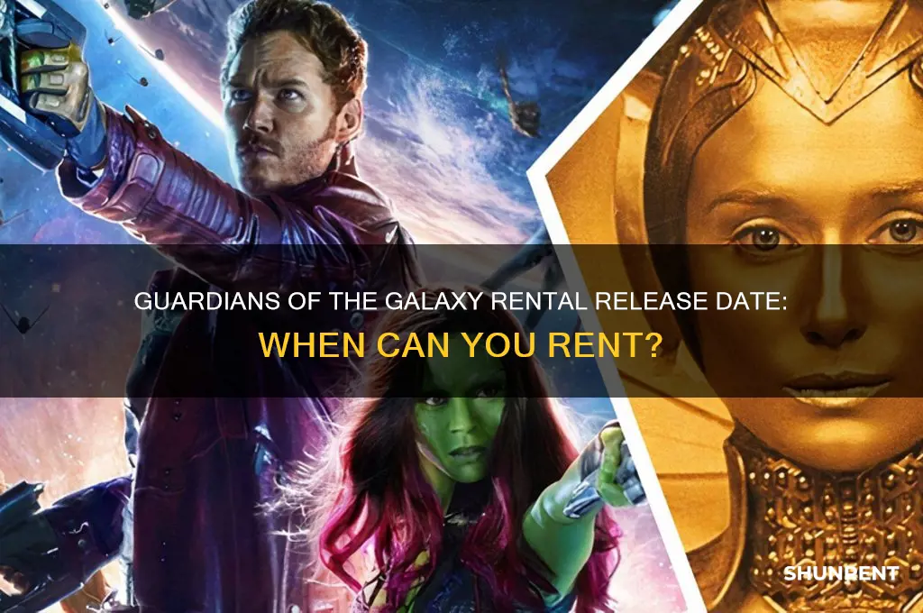 when does guardians of the galaxy come out to rent