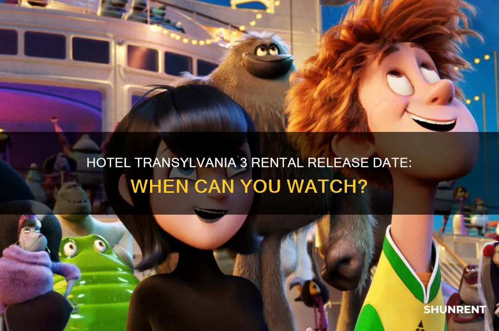 when does hotel transylvania 3 come out to rent