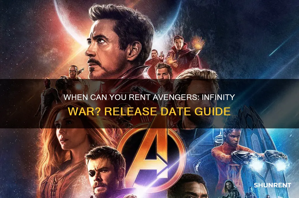 when does infinity war become available to rent