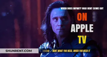 Avengers: Infinity War Apple TV Rental Release Date Revealed