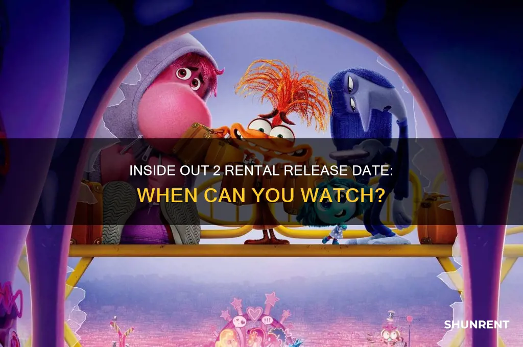 when does inside out 2 available to rent
