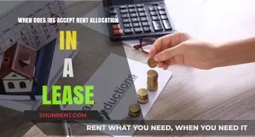 IRS Rent Allocation in Leases: Timing and Acceptance Explained