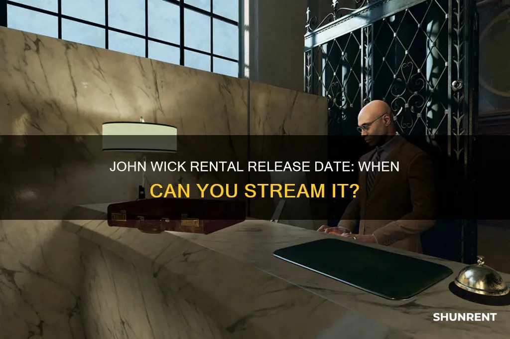 when does john wick come out to rent