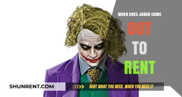 Unleashing Chaos: The Joker's Rental Release Countdown Begins