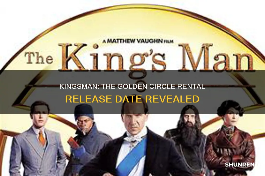 when does kingsman the golden circle come out to rent