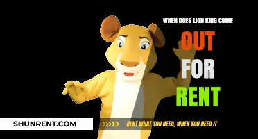 When Can You Rent The Lion King: Release Date Guide