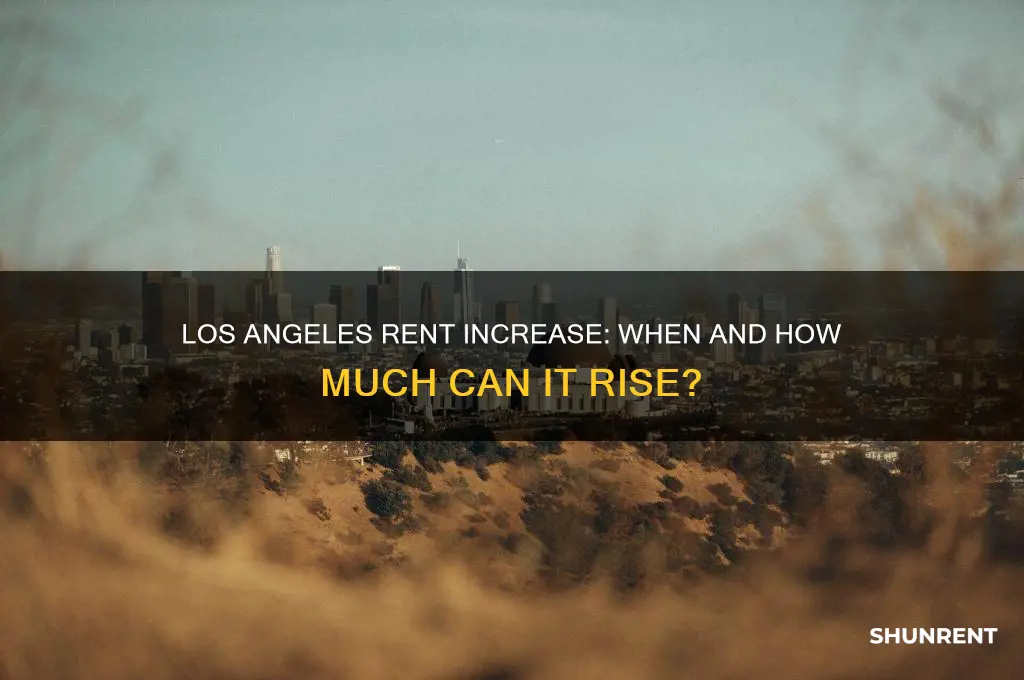 when does los angeles city raise the rent percentage