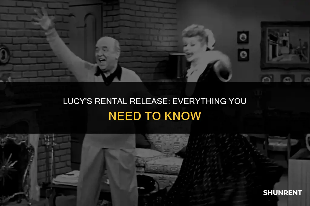 when does lucy come out to rent