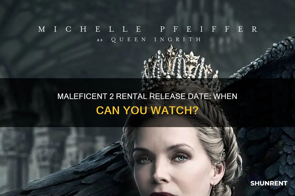 when does maleficent 2 come out to rent
