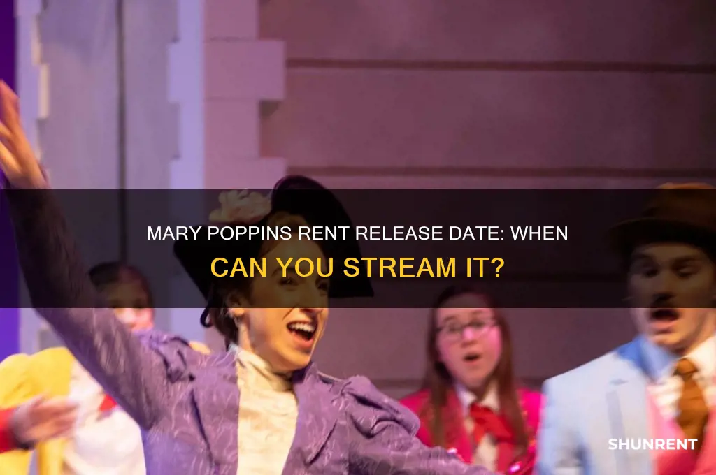 when does marry poppins come out to rent