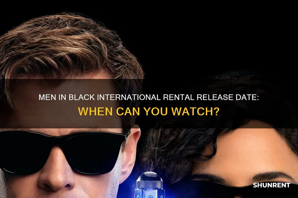 when does men in black internation on rent