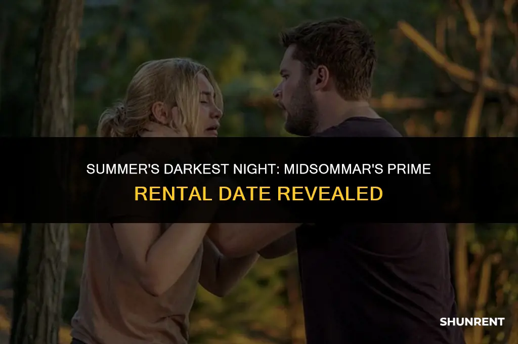 when does midsommar rent on amazon prime