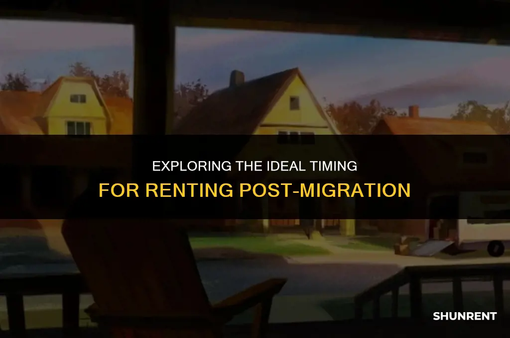when does migration come out to rent