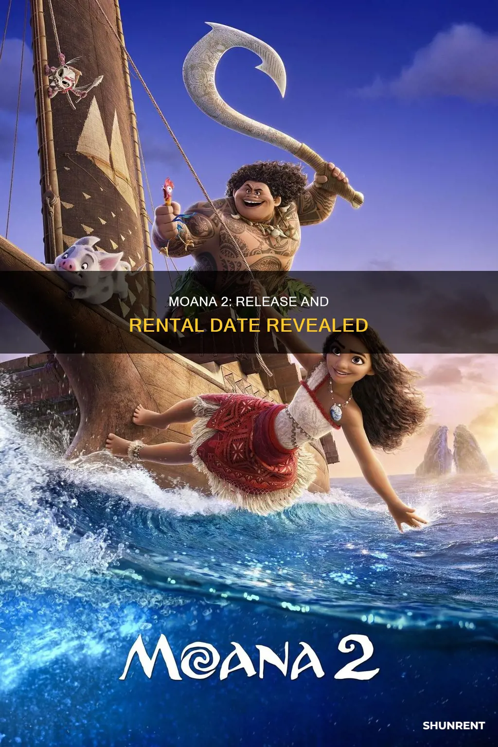 when does moana 2 come out to rent