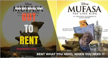 Mufasa's Rental Release: Everything You Need to Know