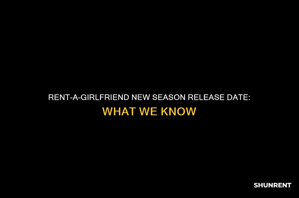 when does new rent a girlfriend come out