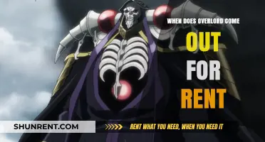 Unveiling the Release Date for Overlord's Rental Debut
