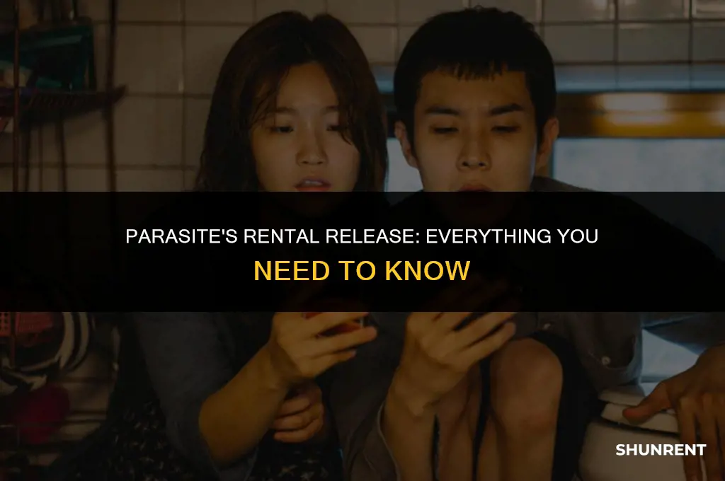 when does parasite come out to rent