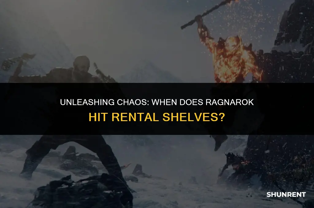 when does raganook come out for rent