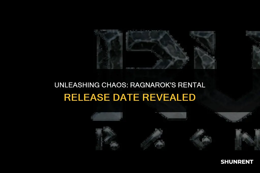 when does ragnarok come out to rent