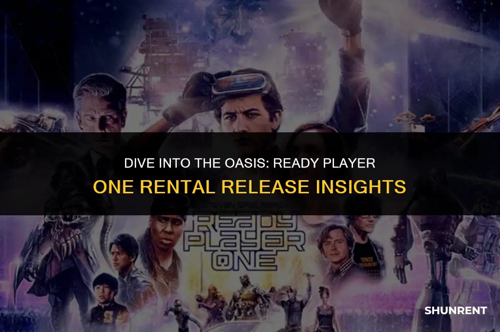 when does ready player one for rent