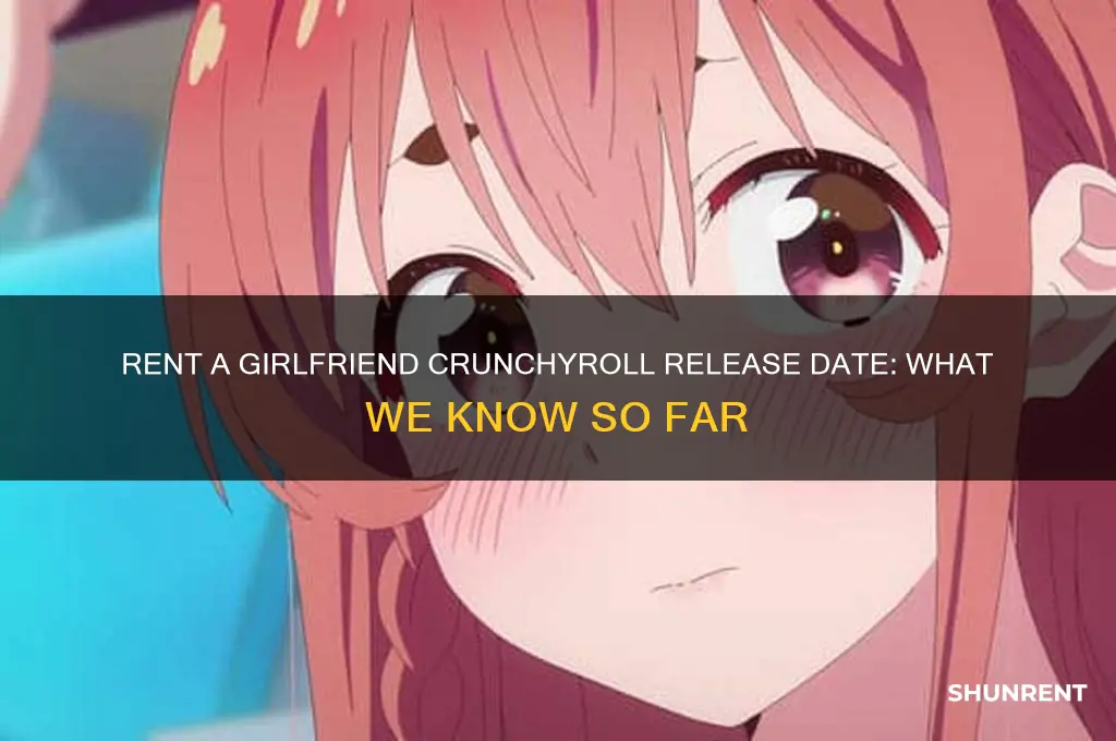when does rent a girlfriend come out on crunchyroll