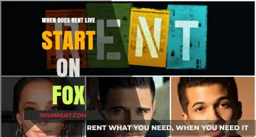 Fox's Rent Live: Premiere Date and What to Expect