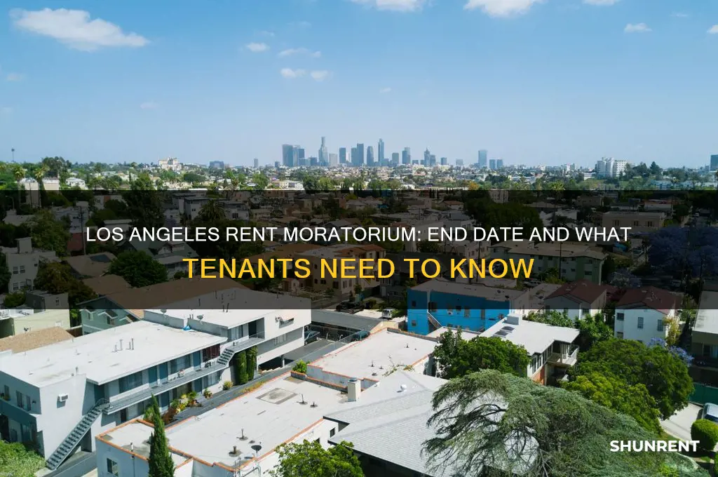 when does rent moratorium end in los angeles