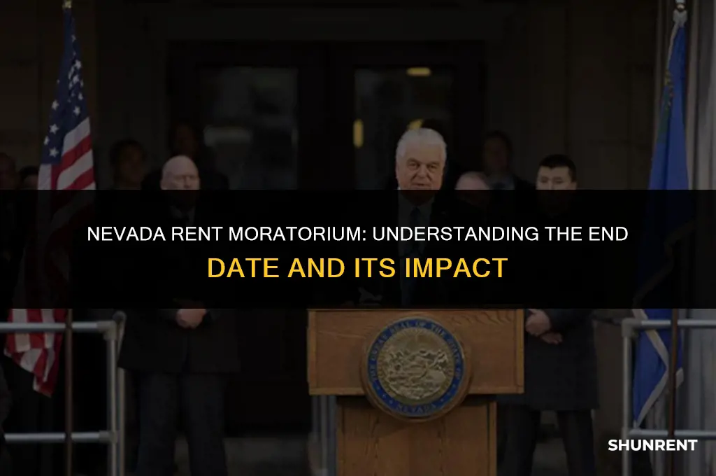 when does rent moratorium end in nevada