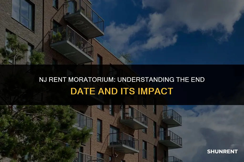 when does rent moratorium end in nj